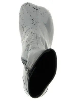 'Anatomic' ankle boots 100% lambskin MM6 MAISON MARGIELA Gray