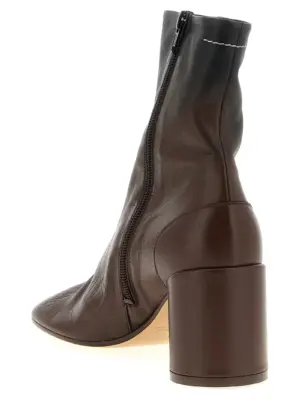 'Anatomic' ankle boots Woman MM6 MAISON MARGIELA Brown