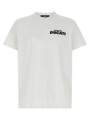 T-shirt capsule Dsquared2 x Ducati DSQUARED2 White/Black