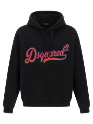 'Sponge Patch' hoodie DSQUARED2 Black