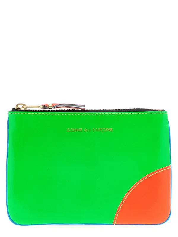 'Super Fluo' card holder COMME DES GARÇONS WALLET Multicolor
