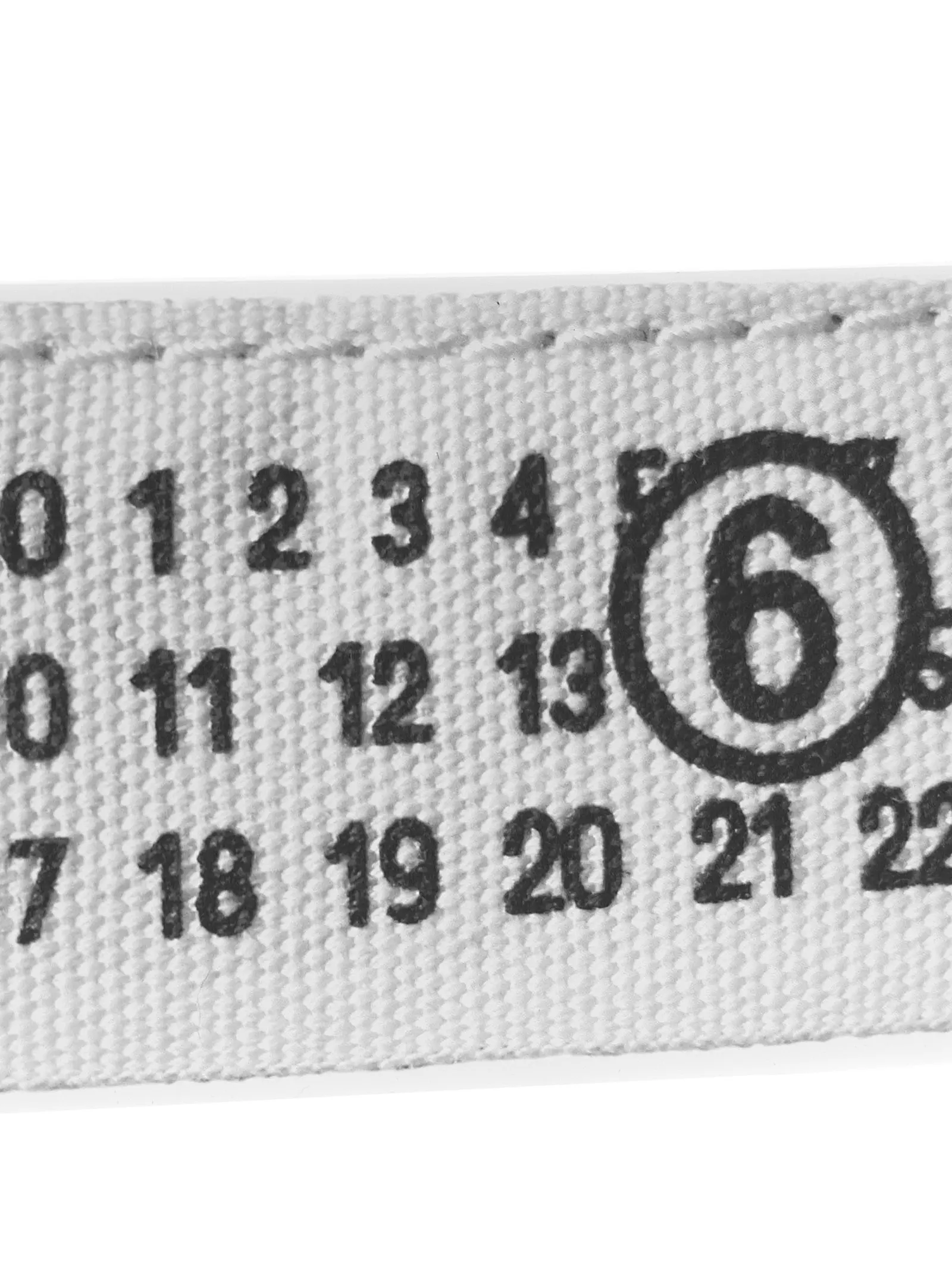 Клатч Etichetta Numeric Mm6 Maison Margiela Білий 3 'etichetta Numeric' clutch Woman MM6 MAISON MARGIELA White