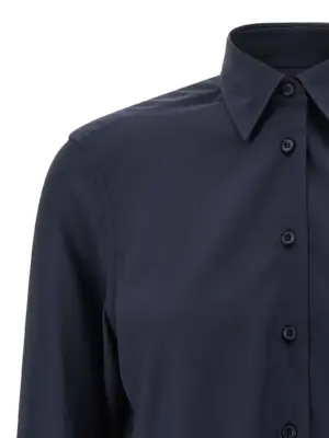 Silk shirt Woman BRIONI Blue