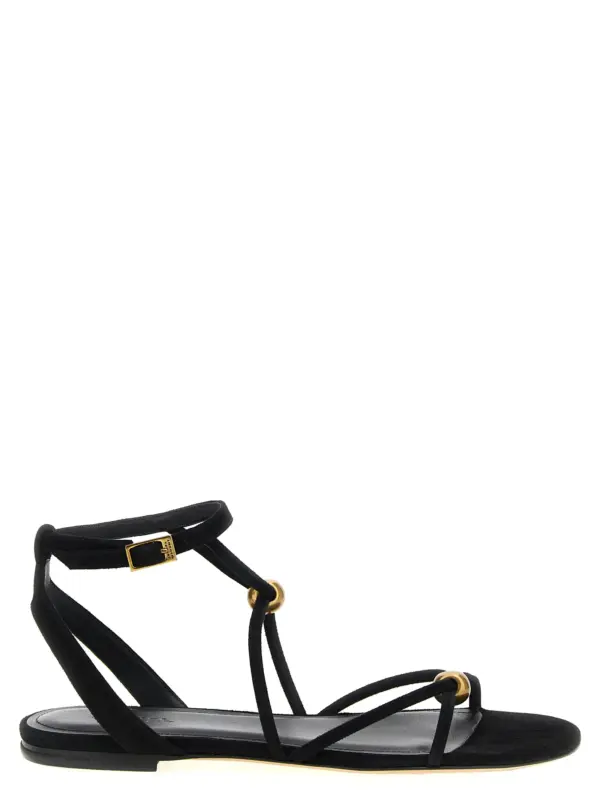 'Aeza' sandals ISABEL MARANT Black