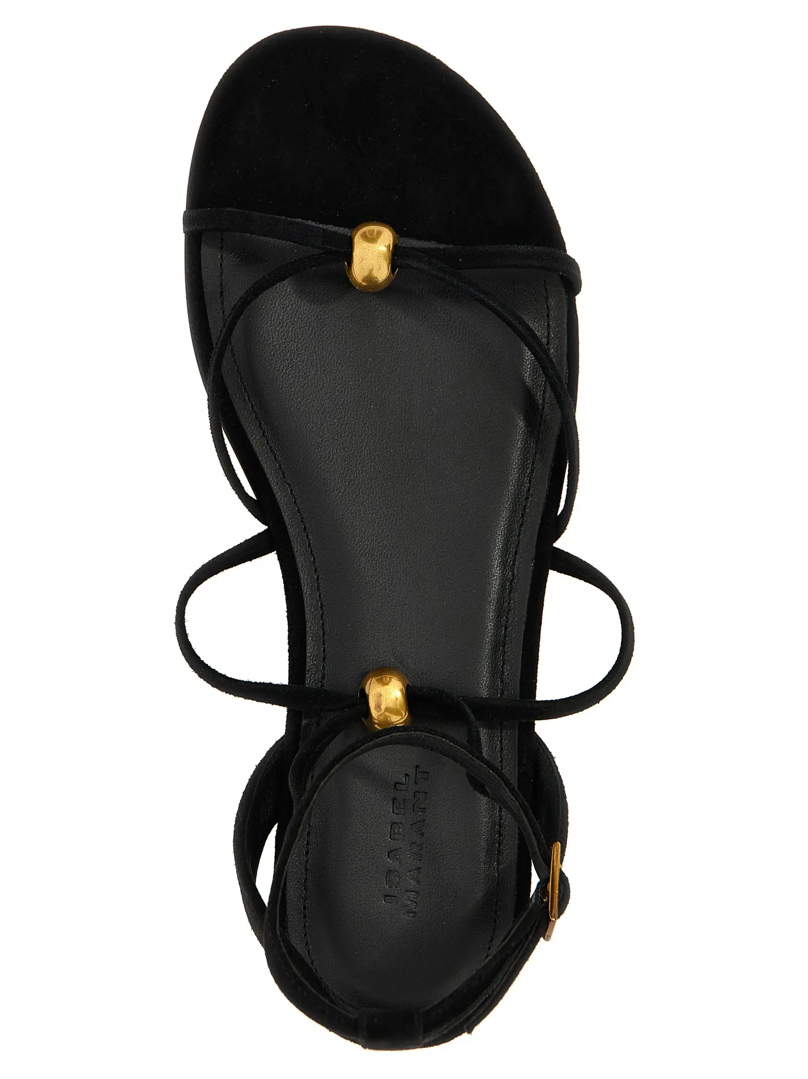 Босоніжки Isabel Marant Aeza Чорні 4 'Aeza' sandals 100% goat leather ISABEL MARANT Black