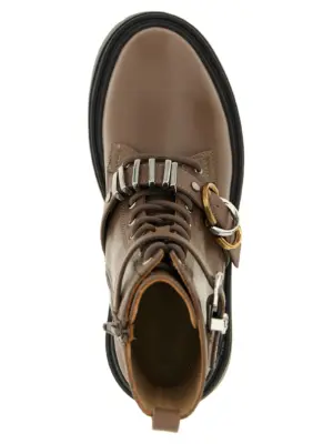 'Mia 19' ankle boots 68% calf leather 32% polyurethane PINKO Beige