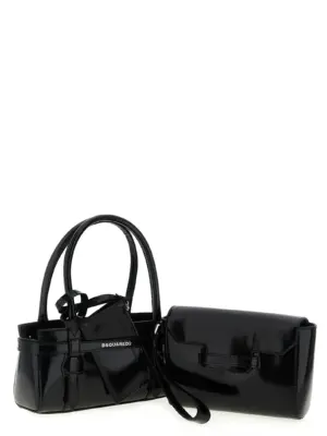 'Twin Mini' handbag Woman DSQUARED2 Black
