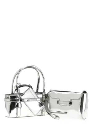'Twin Mini' handbag Woman DSQUARED2 Silver