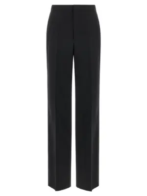 'Clarita' tuxedo dress 54% virgin wool 44% polyester 2% elastane TAGLIATORE Black