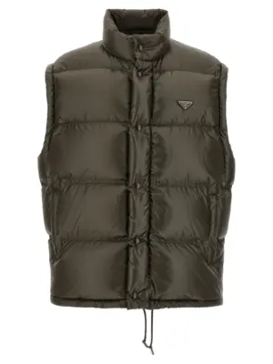 Re-Nylon down jacket SGC863SOOO17XSF0334 PRADA Gray