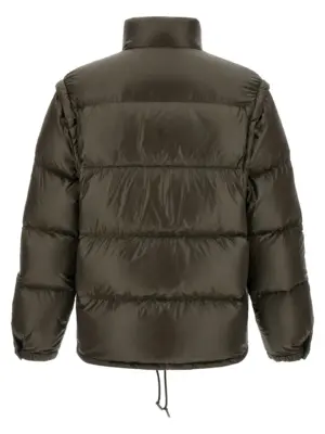 Re-Nylon down jacket Man PRADA Gray