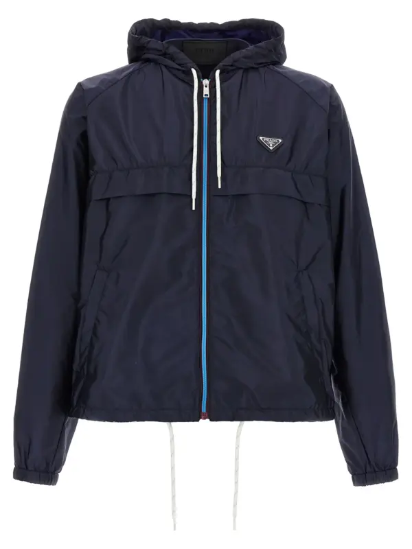 Blouson Re-Nylon PRADA Blue