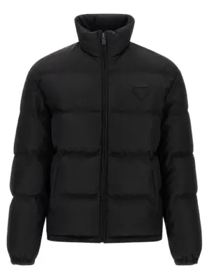 Re-Nylon down jacket PRADA Black