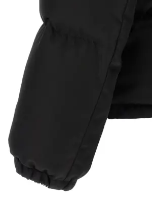 Re-Nylon down jacket 100% recycled polyamide PRADA Black