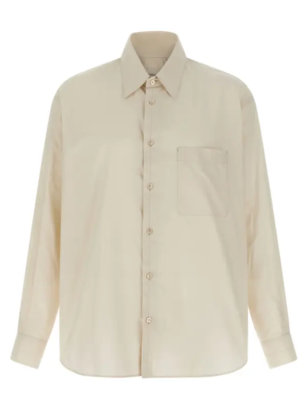Cotton silk shirt LEMAIRE Beige