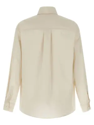Cotton silk shirt SH1201LF1500WH048 LEMAIRE Beige