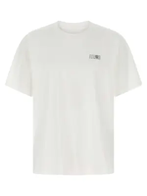 Printed T-shirt MM6 MAISON MARGIELA White/Black