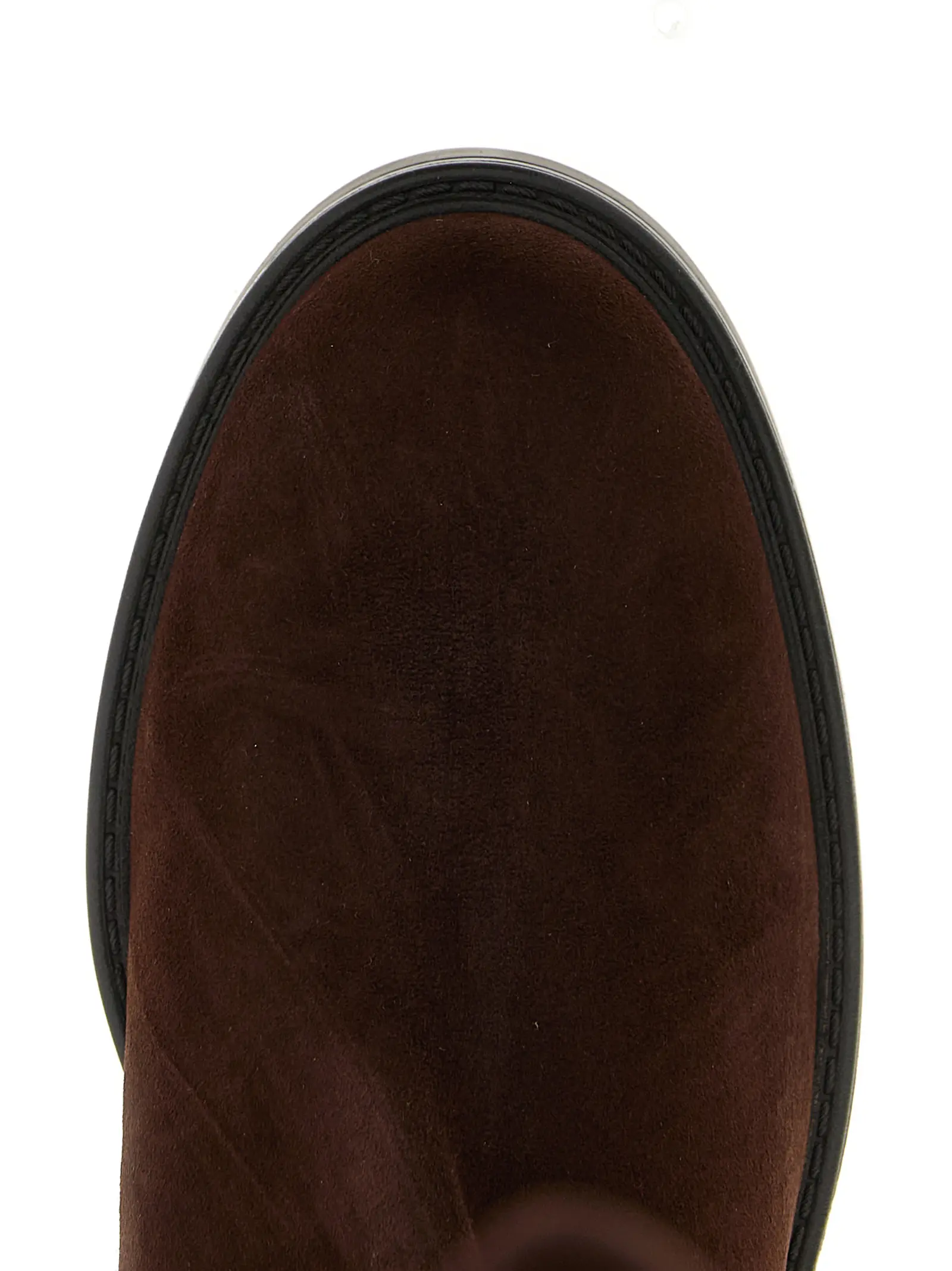 Ботфорти Stuart Weitzman 5050 Clelia Коричневі 4 '5050 Clelia' boots 70% goat leather 30% gabardine STUART WEITZMAN Brown