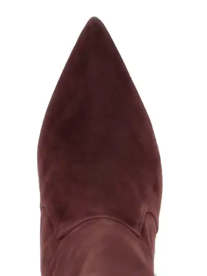 'Vinnie' boots 100% goat leather (Capra Hircus Hircus) STUART WEITZMAN Bordeaux