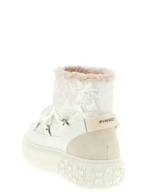 'Yoko 19' ankle boots Woman PINKO White
