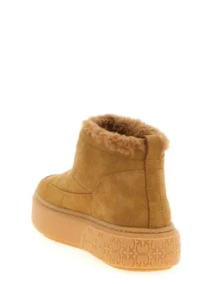 'Yoko 22' ankle boots Woman PINKO Beige