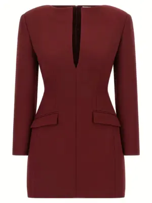 'Tilde' dress THE ANDAMANE Bordeaux