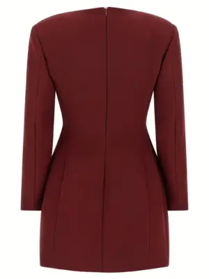 'Tilde' dress T180105ATNP0B8BURGUNDY THE ANDAMANE Bordeaux