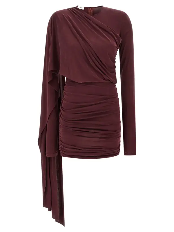 'Xenia' dress THE ANDAMANE Bordeaux