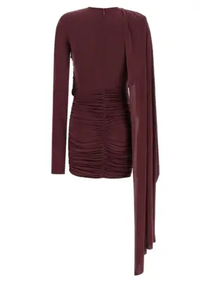 'Xenia' dress T180119BTJV045ROUGENOIR THE ANDAMANE Bordeaux