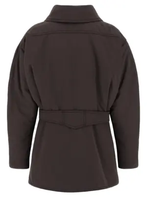 'Xandra Jacket' jacket T182025ATNP252DARKBROWN THE ANDAMANE Brown