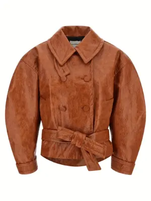 'Zarina' coat THE ANDAMANE Brown