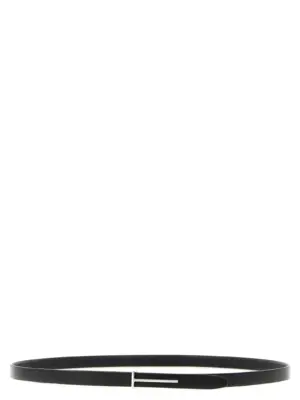 'T' leather belt TB320LGO033S1N001 TOM FORD Black