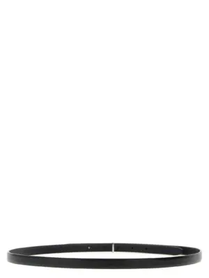 'T' leather belt Man TOM FORD Black