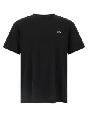 Printed T-shirt LACOSTE Black