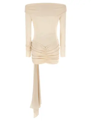 'Wendell' dress TM180153ATJP184IVORY THE ANDAMANE Beige
