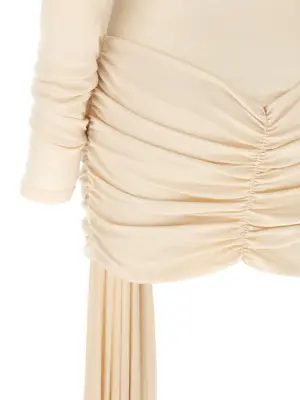 'Wendell' dress 100% acrylic THE ANDAMANE Beige