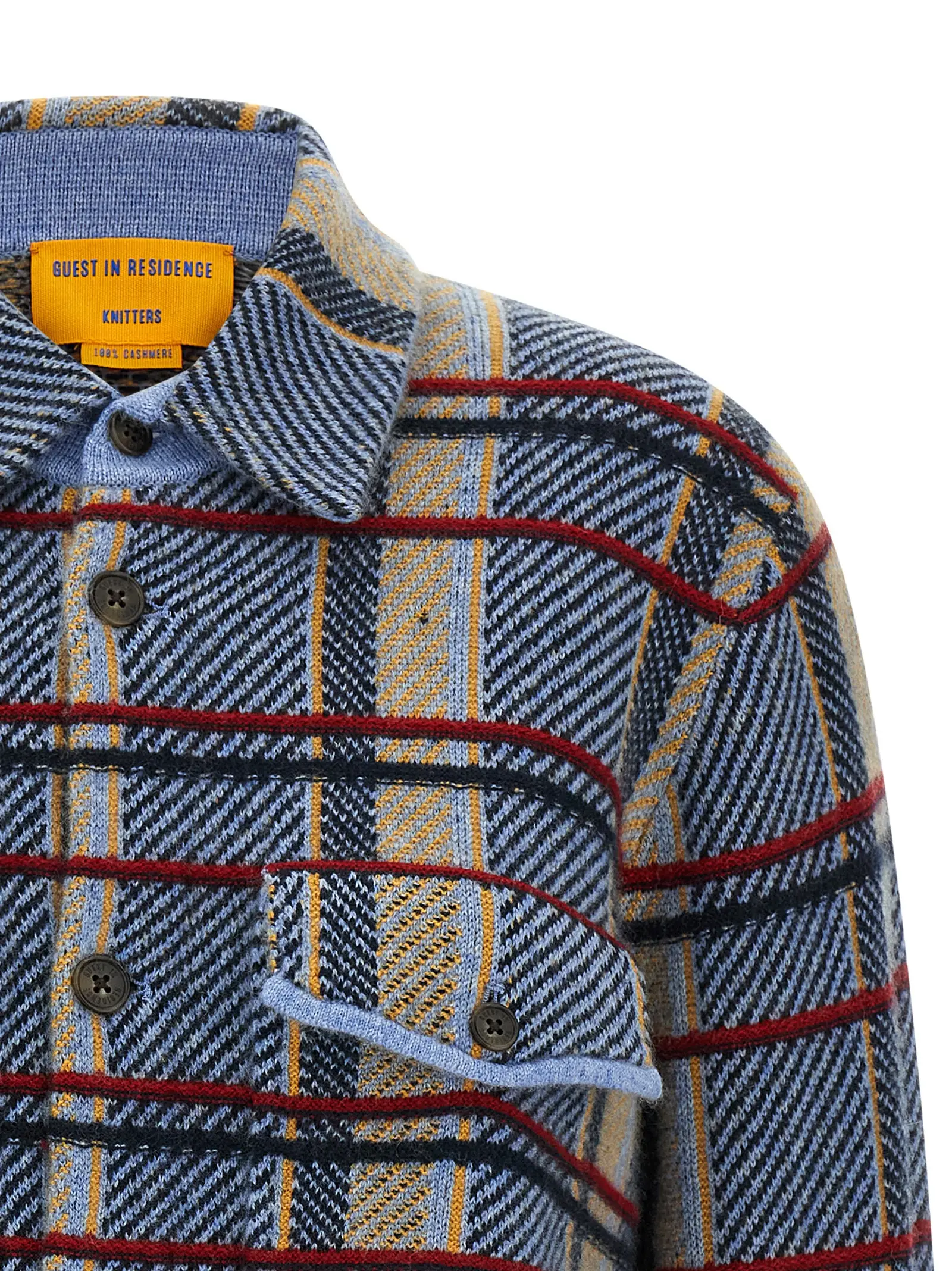 Сорочка Guest In Residence Plaid Work Синя 3 'Plaid Work' shirt Woman GUEST IN RESIDENCE Blue
