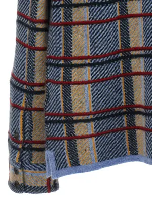 'Plaid Work' shirt 100% cashmere GUEST IN RESIDENCE Blue