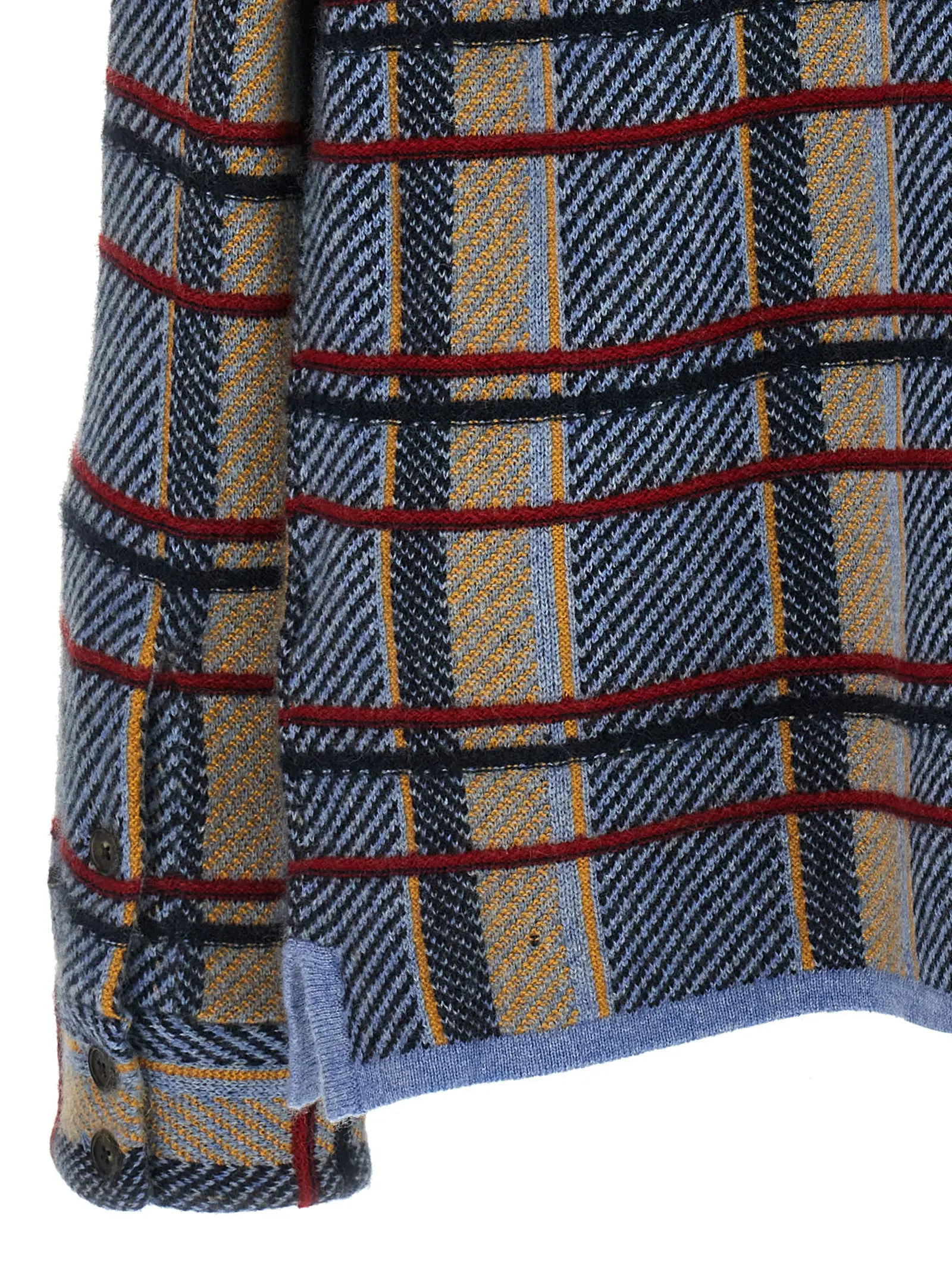 Сорочка Guest In Residence Plaid Work Синя 4 'Plaid Work' shirt 100% cashmere GUEST IN RESIDENCE Blue