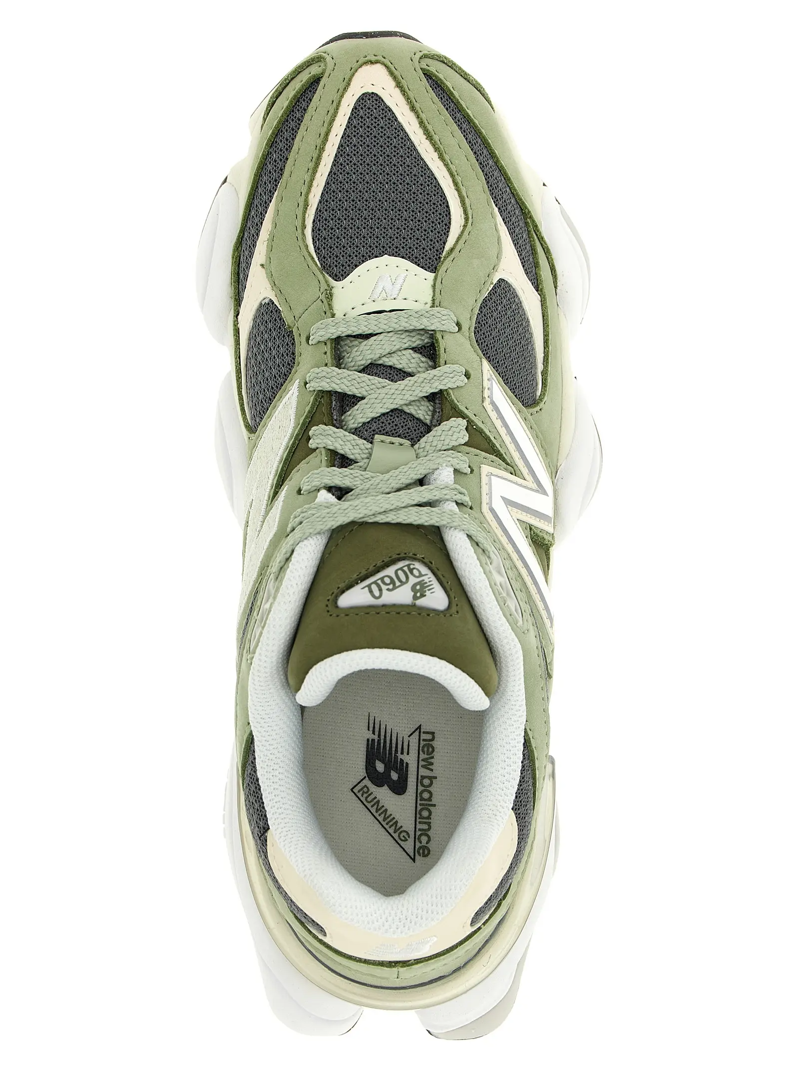 Кросівки New Balance 9060 Зелені 4 '9060' sneakers 100% nubuck mesh NEW BALANCE Green