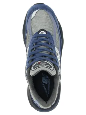 'Made in USA 990v6' sneakers 100% leather textile NEW BALANCE Blue