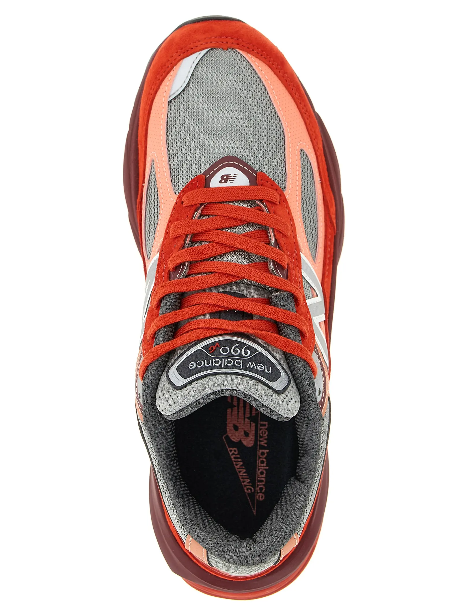 Кросівки New Balance Made in USA 990v6 Червоні 4 'Made in USA 990v6' sneakers 100% leather textile NEW BALANCE Red