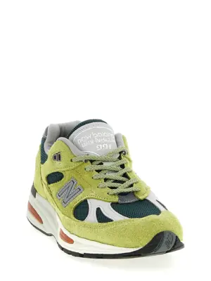 'Made in UK 991v2' sneakers U991GT2 NEW BALANCE Green