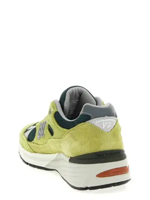 'Made in UK 991v2' sneakers Man NEW BALANCE Green