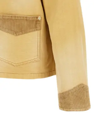 'Sierra' jacket 100% cotton WALES BONNER Beige