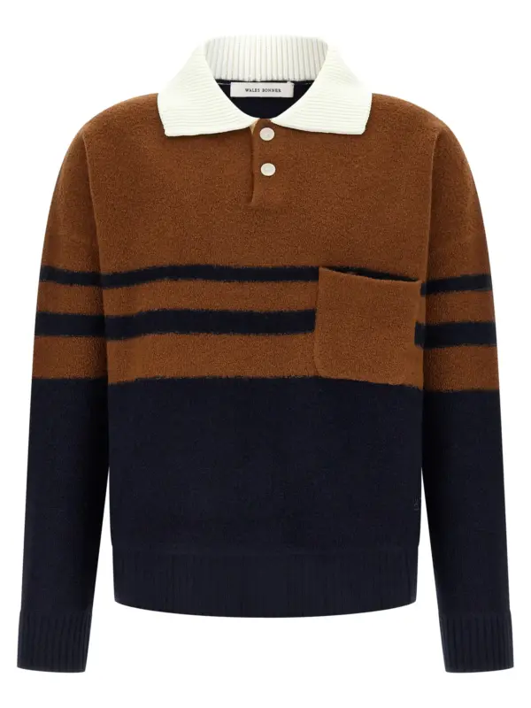 'Calm' polo shirt WALES BONNER Multicolor