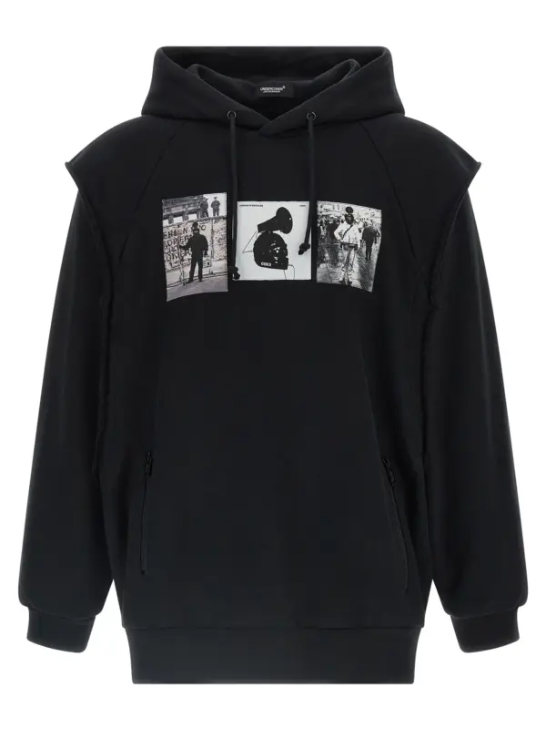 'UC2E4803-2' hoodie UNDERCOVER Black