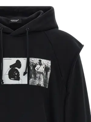 'UC2E4803-2' hoodie Man UNDERCOVER Black