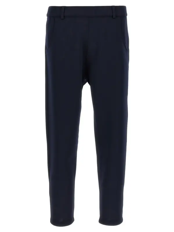 Techno jersey pants PRADA Blue
