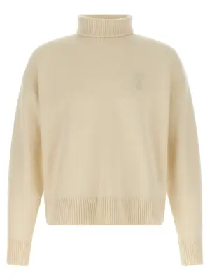 'Matis' turtleneck sweater AMI PARIS White